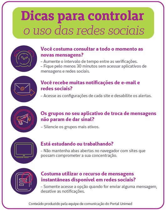 Reduza O Tempo Nas Redes Sociais Saúde Em Pauta Institucional