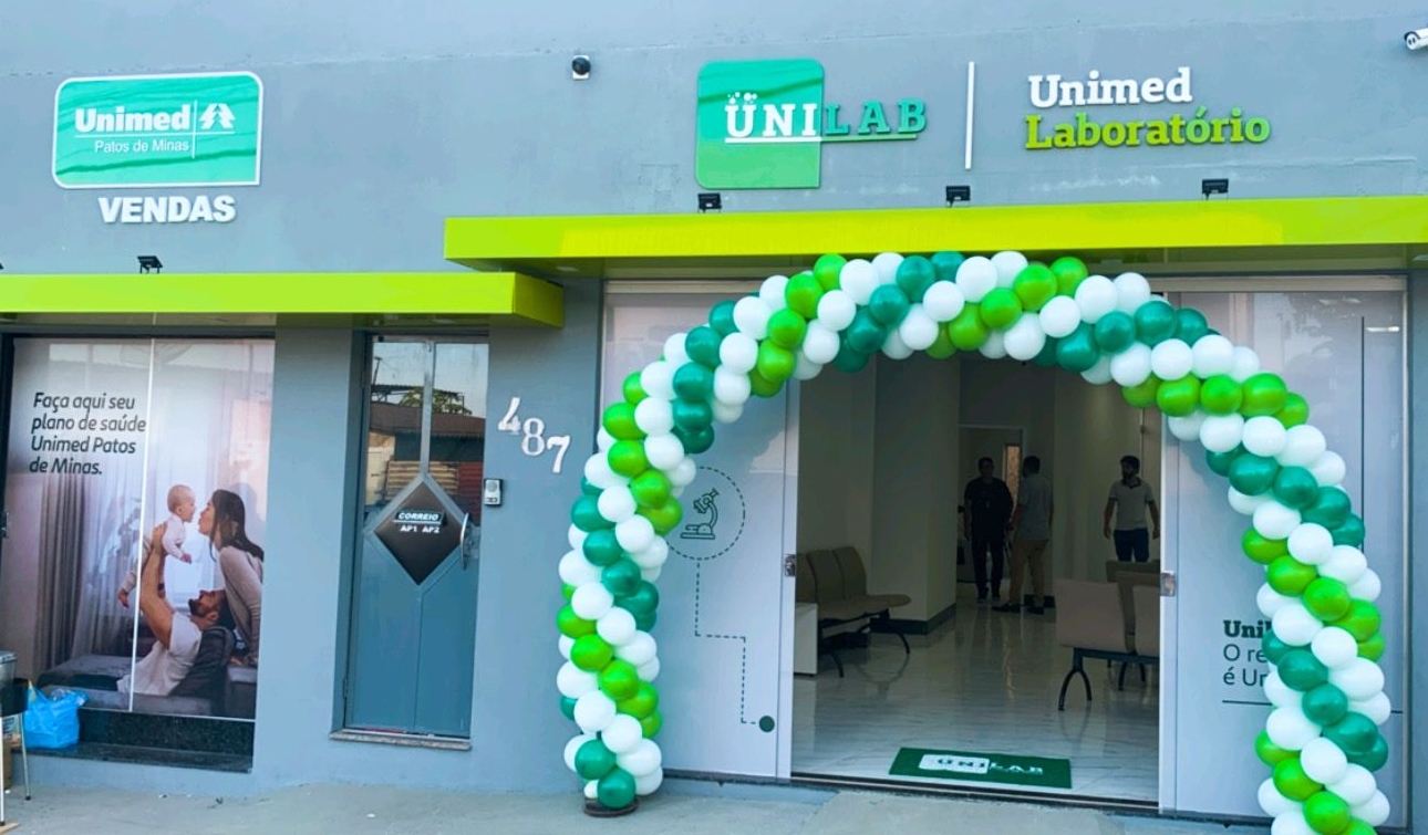 6ª unidade do laboratório Unimed inaugurado em São Gotardo (MG