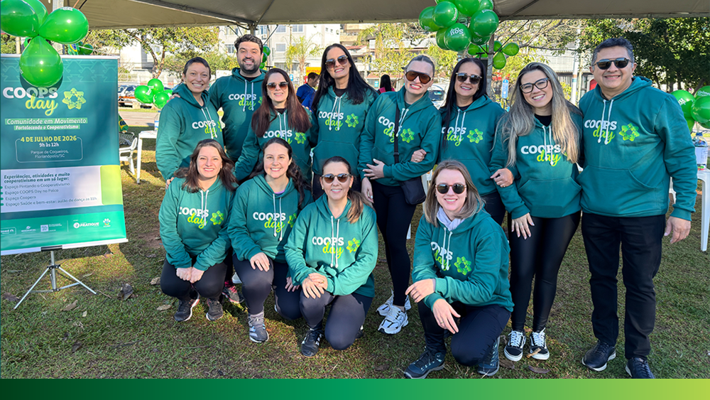 Unimed Mercosul celebra o Coops Day em uma manhã de cooperação com a comunidade
