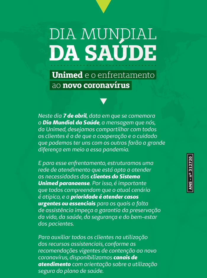 Dia Mundial da Saúde 2021