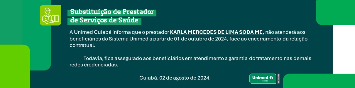 SUBSTITUIÇÃO DE REDE - KARLA MERCEDES